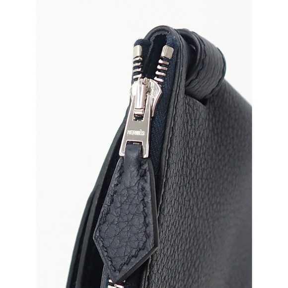 Hermes Cabas Vertige Leather 24 Clutch Bag - Picture 7 of 9